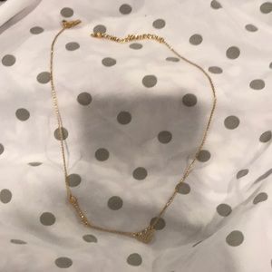 Kate spade gold necklace